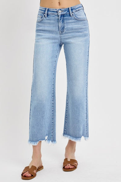 Risen MR Crop Straight Jean