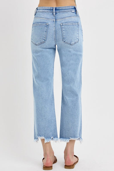 Risen MR Crop Straight Jean