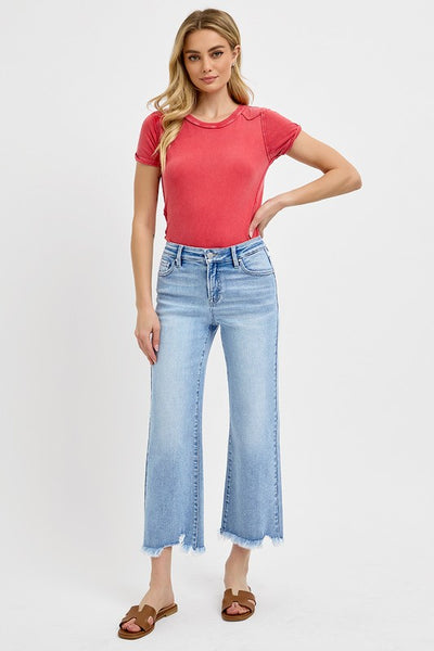 Risen MR Crop Straight Jean