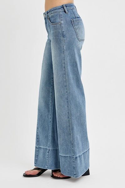 Risen TC MR Ankle Wide Flare Jean