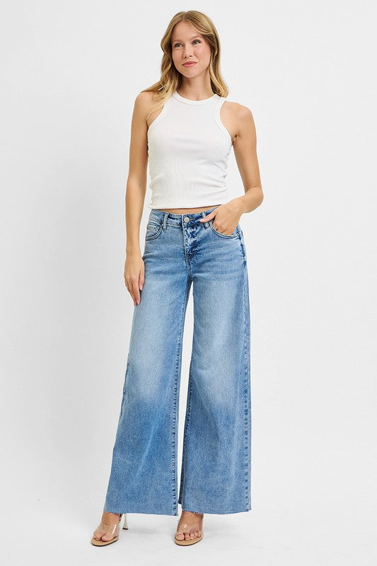 Risen TC HR Ankle Pallazo Jean