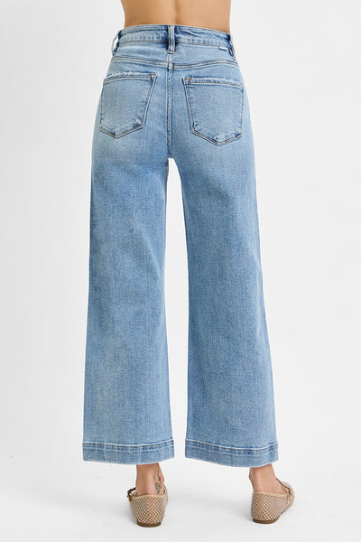 Risen Courtney HR Crop Wide Jean