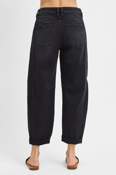 Risen HR Barrel Jean in Black