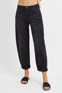 Risen HR Barrel Jean in Black