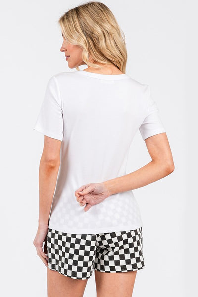 Basic Round Neck Tee