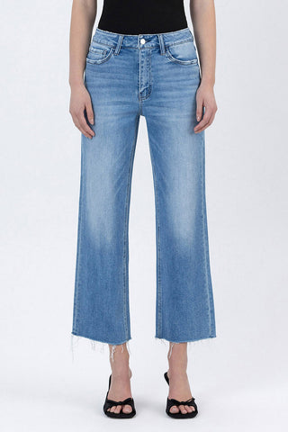 Flying Monkey HR Crop Slim Wide Jean