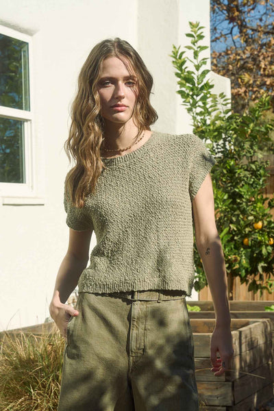 Textured Knit Top