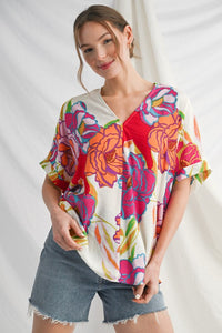 Electric Bloom Top