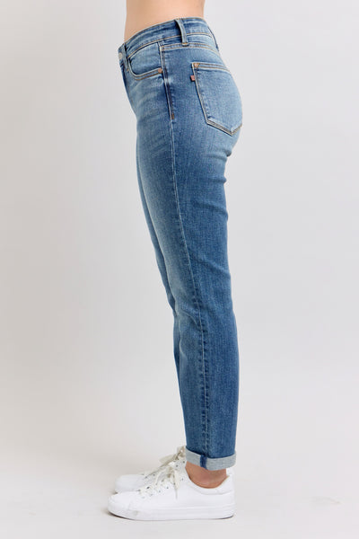Judy Blue MR Vintage Wash Boyfriend
