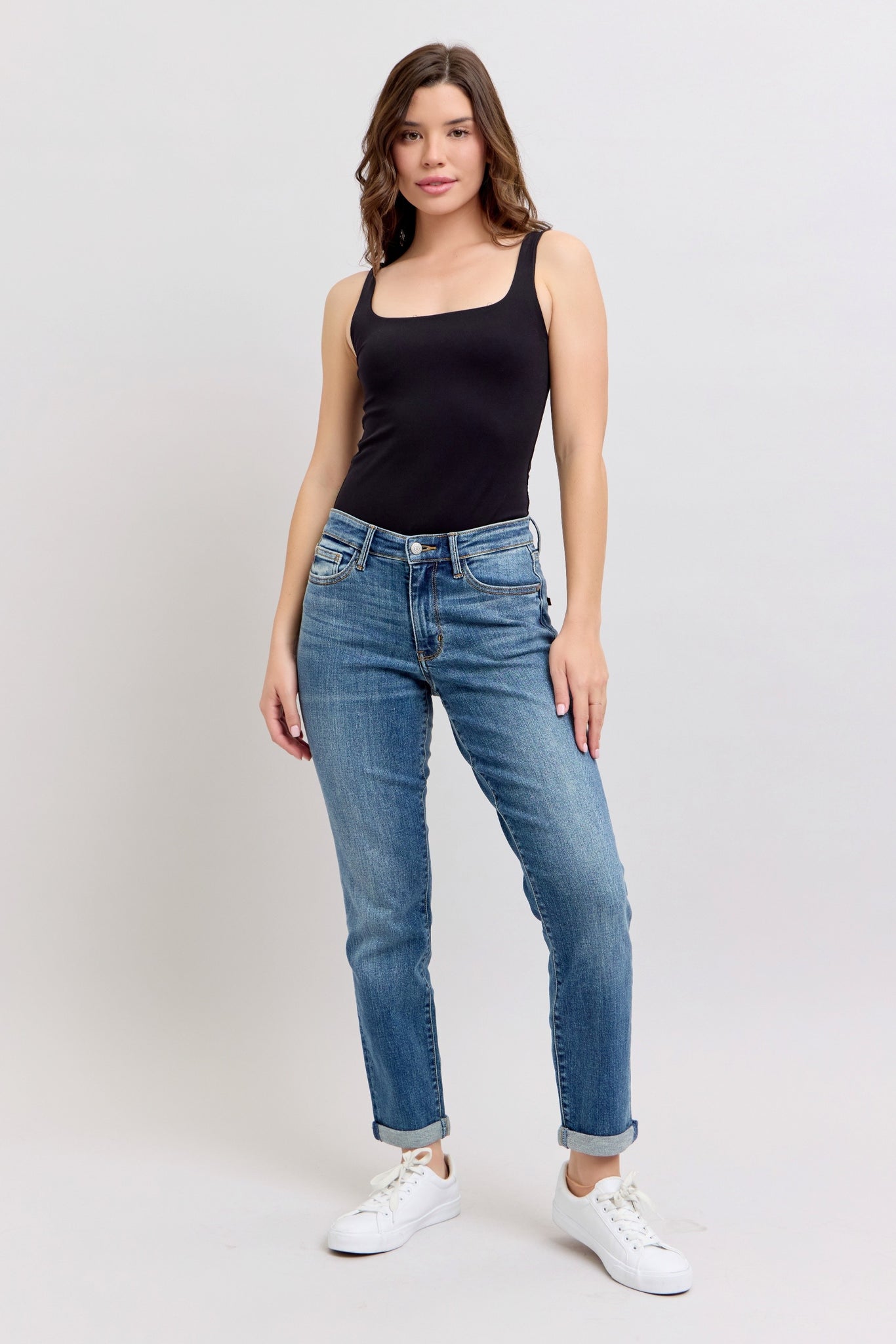 Judy Blue MR Vintage Wash Boyfriend