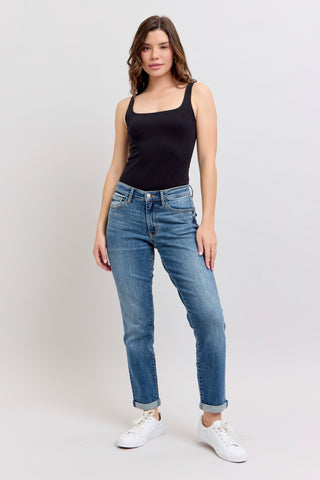 Judy Blue MR Vintage Wash Boyfriend