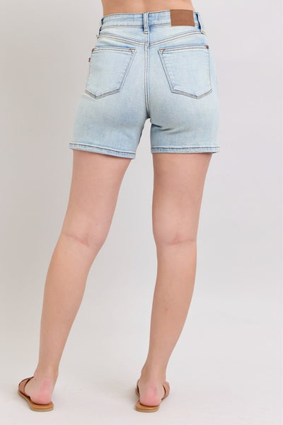 Judy Blue Casey Mid Length Shorts