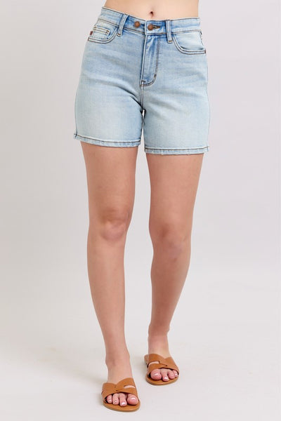 Judy Blue Casey Mid Length Shorts