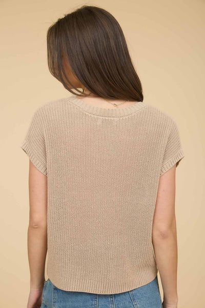See How It Is Crochet Pullover