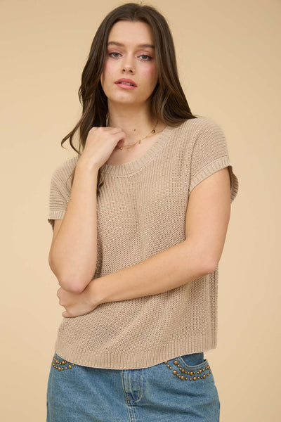 See How It Is Crochet Pullover