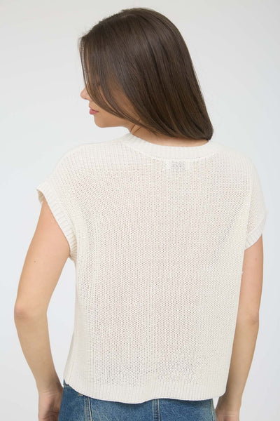 See How It Is Crochet Pullover