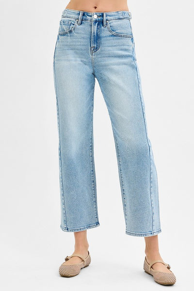 Risen HR Crop Barrel Adjustable WB Jean