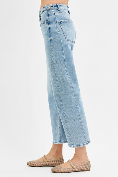 Risen HR Crop Barrel Adjustable WB Jean