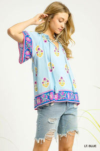 Boho Bloom Top