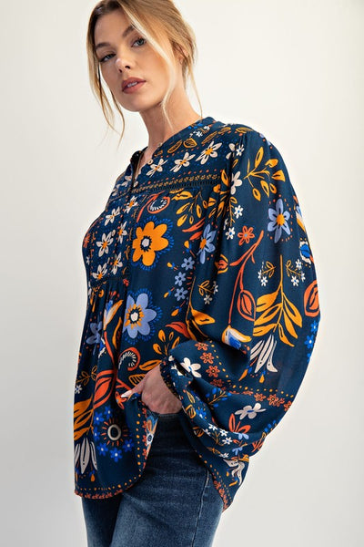 No Rainy Day Blues Top