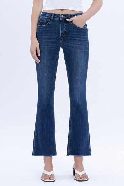 Lovervet Tummy Control High Rise Kick Flare Jeans
