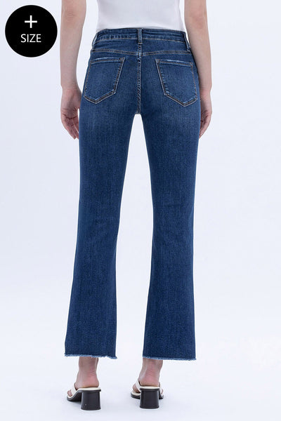 Lovervet Tummy Control High Rise Kick Flare Jeans