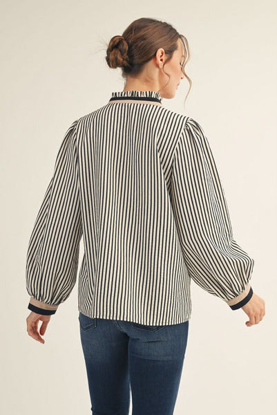 Jail House Stripe Top