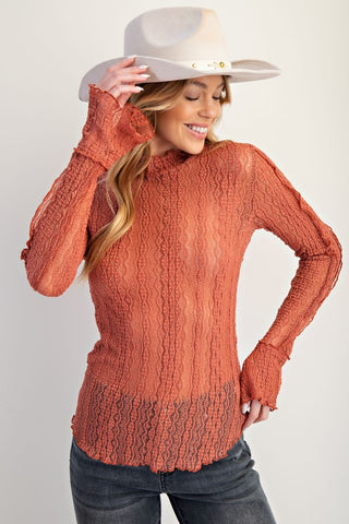 Close To Me Lace Top