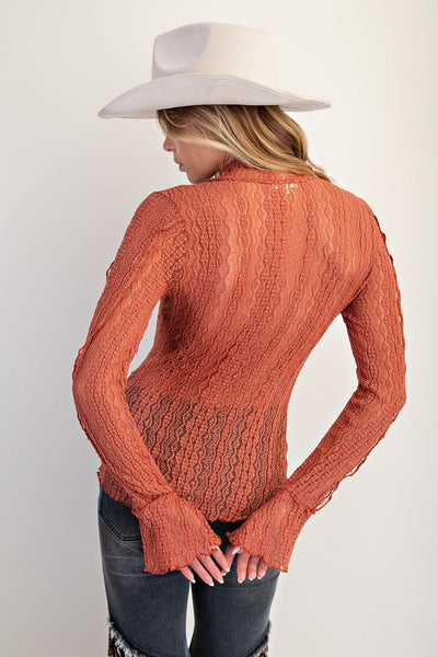 Close To Me Lace Top