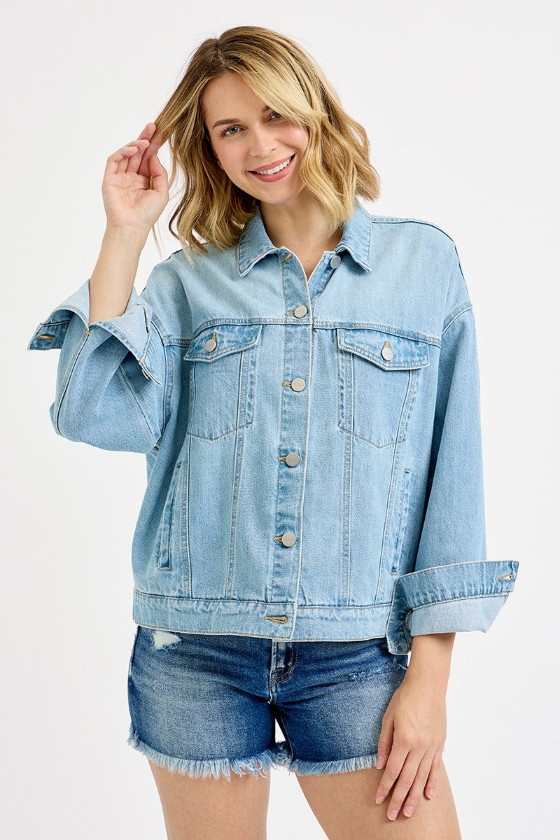Risen Oversized Denim Jacket