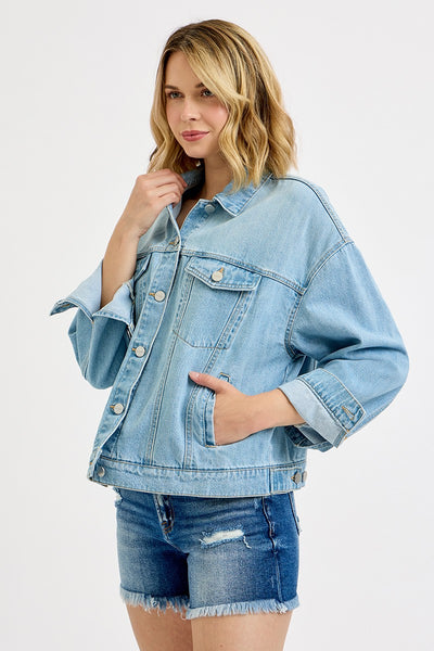 Risen Oversized Denim Jacket