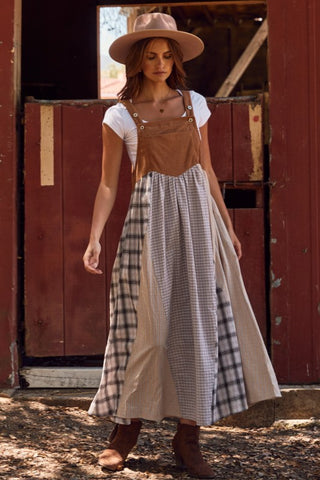 Pieced Together Dress