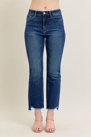 Judy Blue HW Dark Wash Kick Flare Jeans