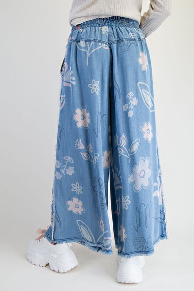 Flower Stamp Pant