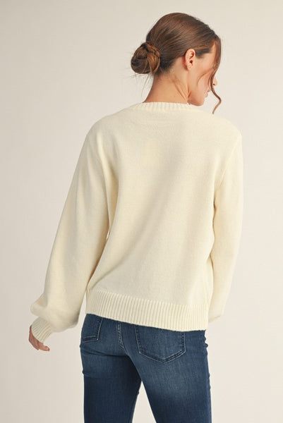 For The Love Of Teddy Sweater