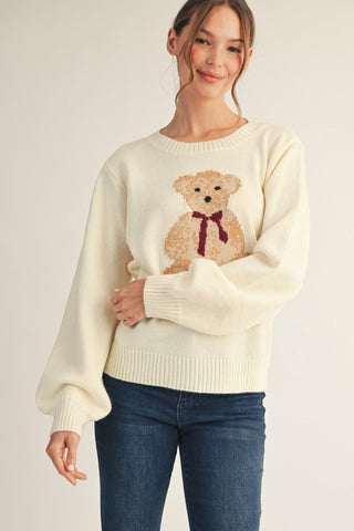 For The Love Of Teddy Sweater