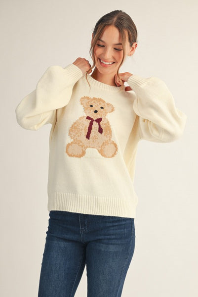 For The Love Of Teddy Sweater