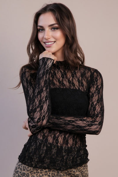In Your Dreams Lace Top
