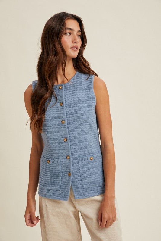 Blue Ivy Sweater Vest