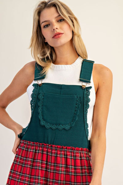 Rockin' The Plaid Jumpsuit