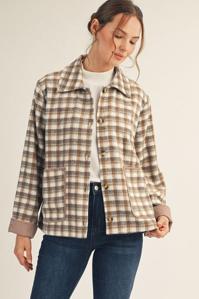 New Take On Plaid Jacket