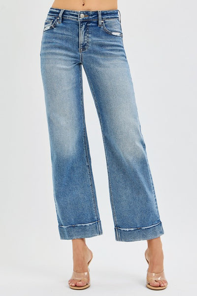 Risen MR Crop Straight w/ Taylor Cuffed Jean