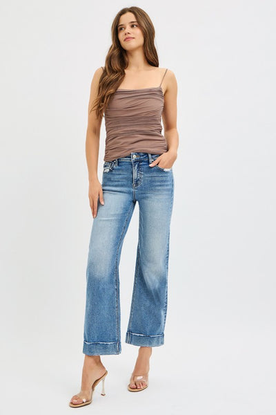Risen MR Crop Straight w/ Taylor Cuffed Jean