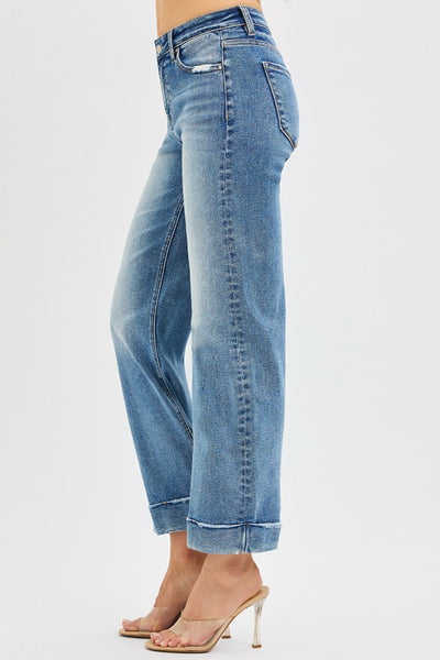 Risen MR Crop Straight w/ Taylor Cuffed Jean