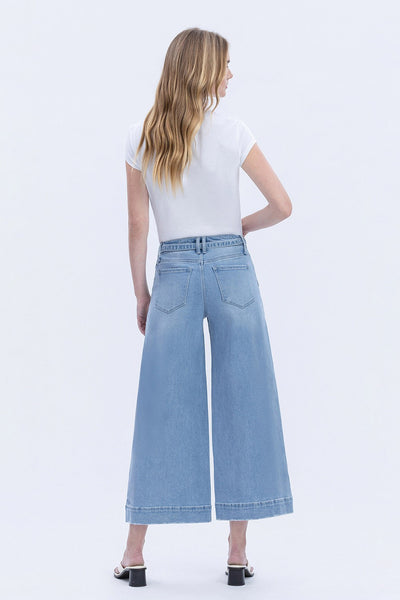 Vervet HR Crop Palazzo w/Tie Jean