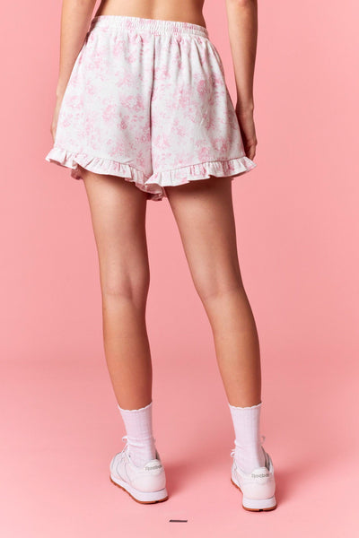 Pink Rose Shorts