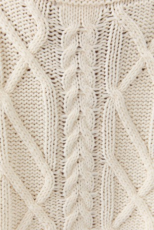Don't Cut The Cable Sweater