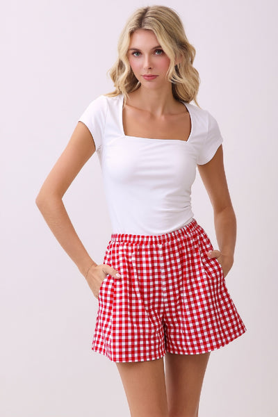 Cherry Picnic Shorts