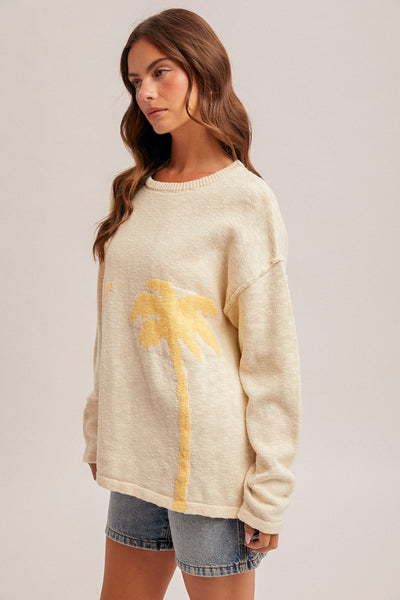 Love The Palms Sweater