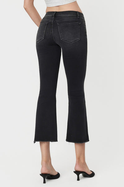 Vervet Mid Rise Super Soft Crop Flare